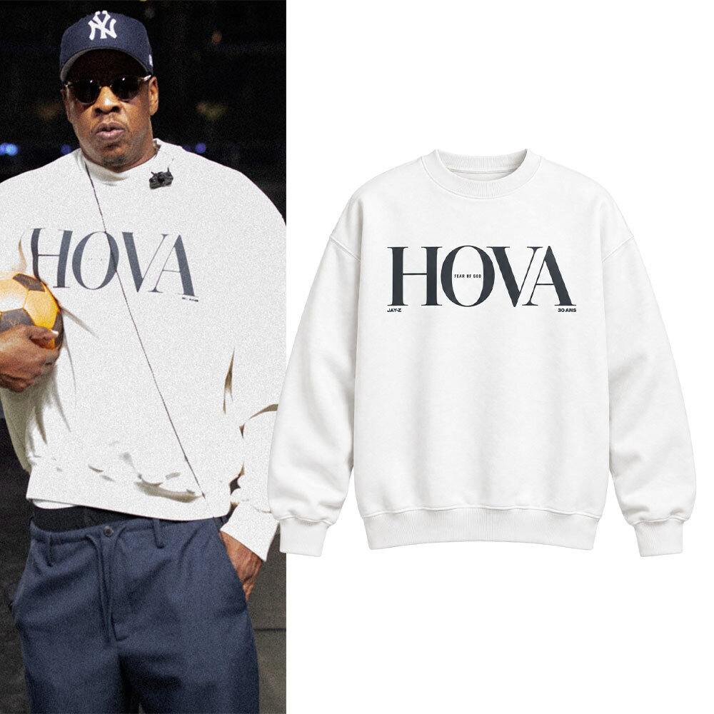 Jay-Z Fear of God HOVA 30th Anniversary Sweatshirt Shirt