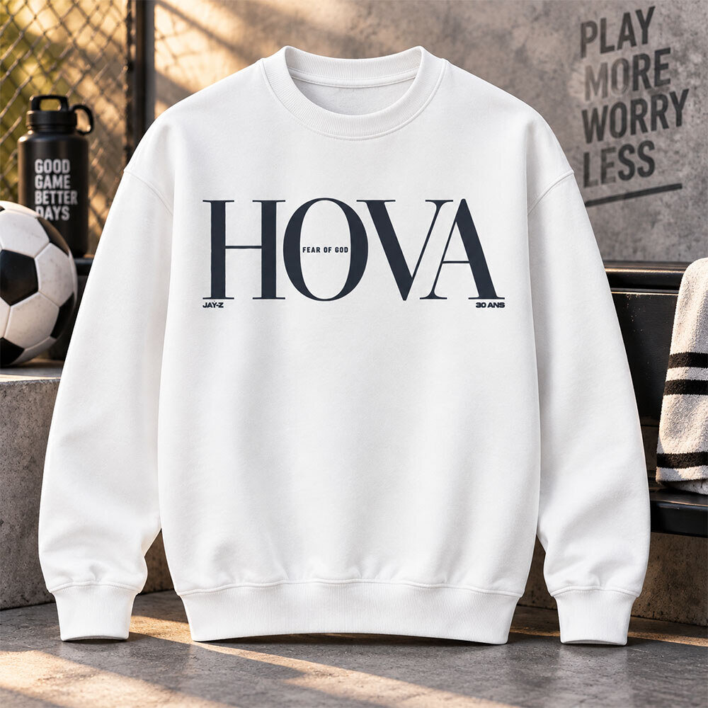 Jay-Z Fear of God HOVA 30th Anniversary Sweatshirt Shirt 4 Jay-Z Fear of God HOVA 30th Anniversary Sweatshirt Shirt