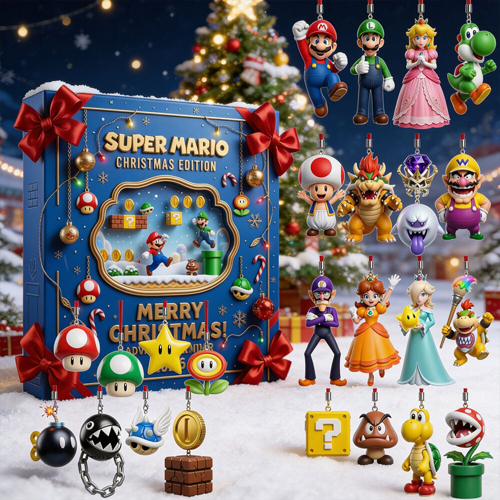 Super Mario Advent Calendar 2026 Christmas Gift