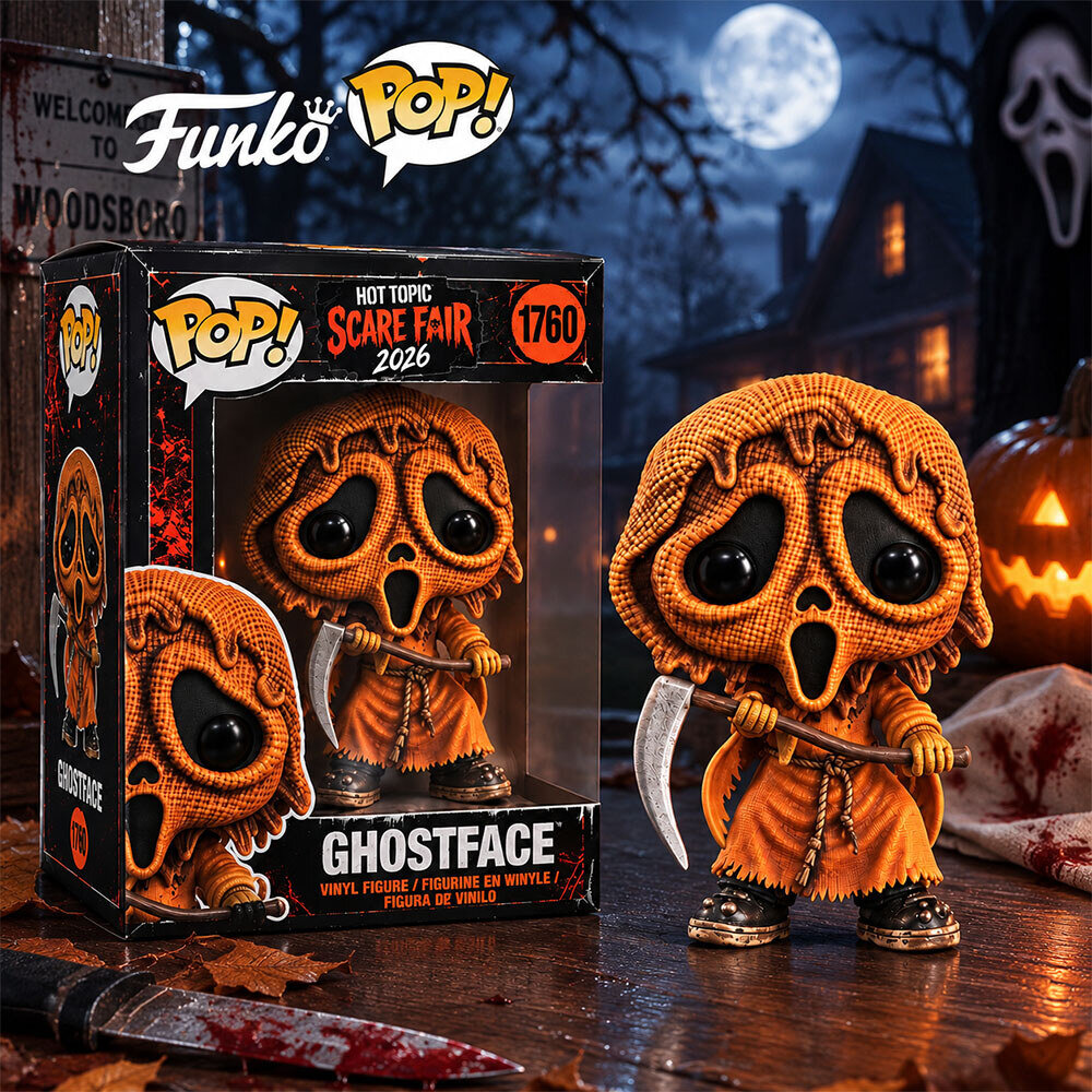 Hot Topic Scare Fair 2026 Ghostface Funko Pop Figure