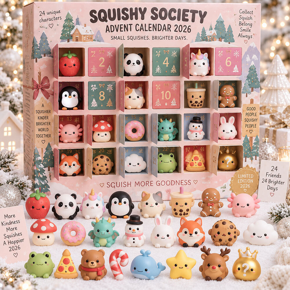 Squishy Society Advent Calendar 2026