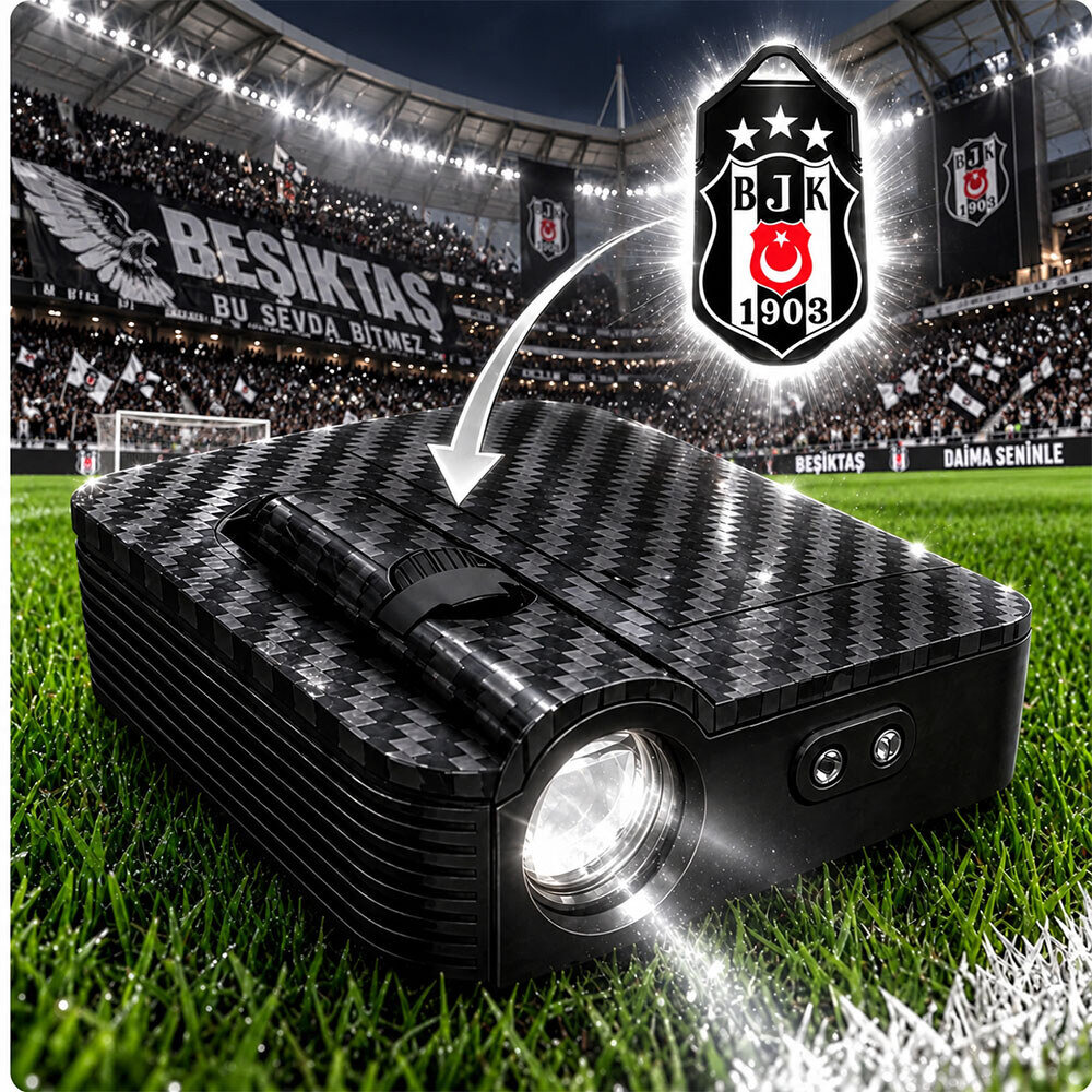 Auraaraba Fenerbahce Besiktas Galatasaray Wireless Car Door LED Logo Projector Lights
