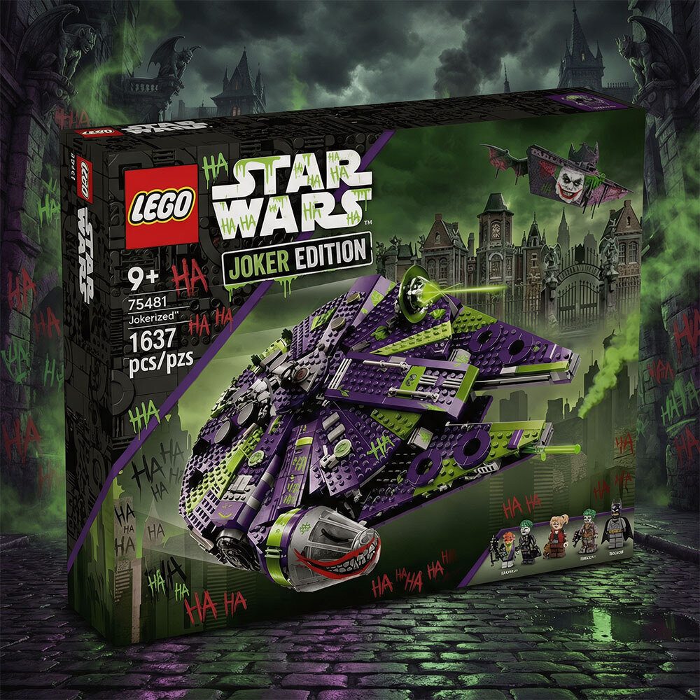 LEGO Star Wars Joker Millennium Falcon 75481 Building Brick Set