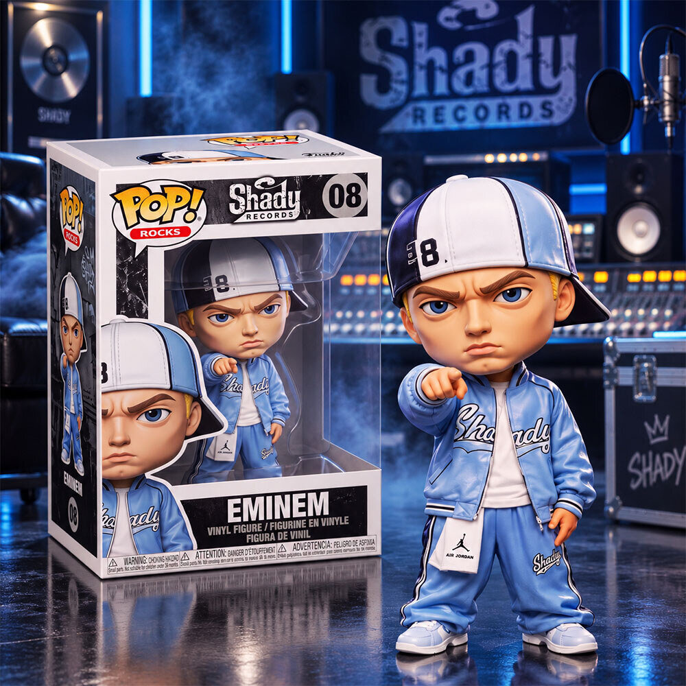 Eminem Shady Records Funko Pop Figure Collectible