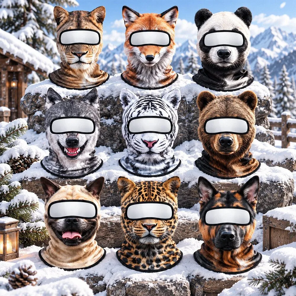 Animal Windproof Thermal Face Mask Snoutlifter Ski Mask