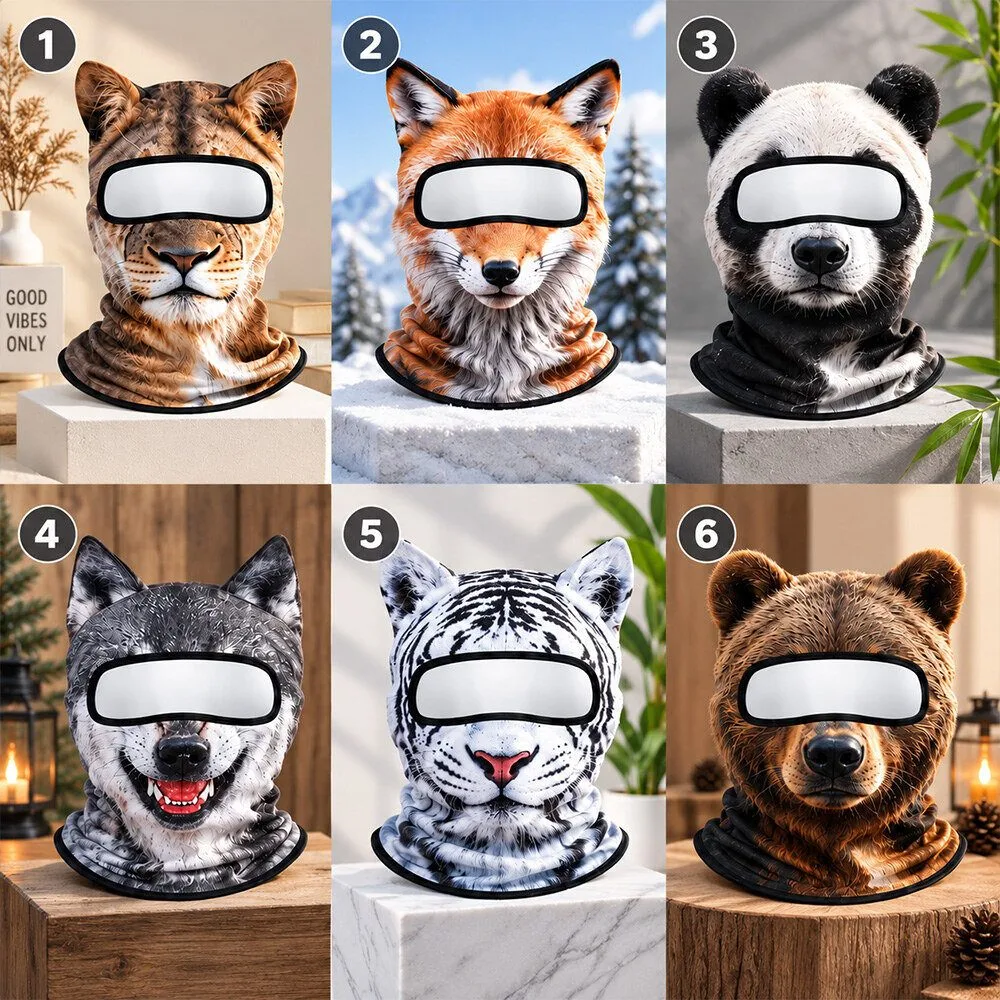 Animal Windproof Thermal Face Mask Snoutlifter Ski Mask 5 Animal Windproof Thermal Face Mask Snoutlifter Ski Mask