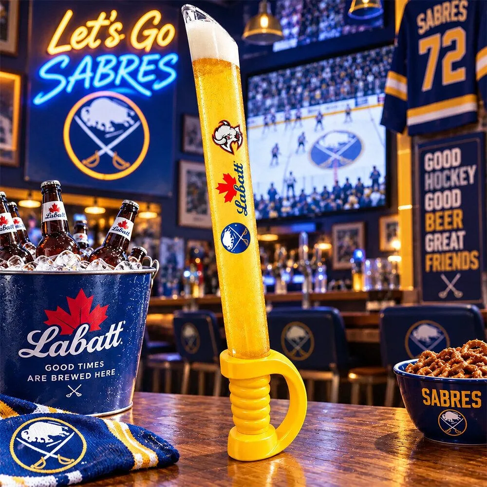 Buffalo Bills Labatt Beer Sword Yard Cup For Sale 2026
