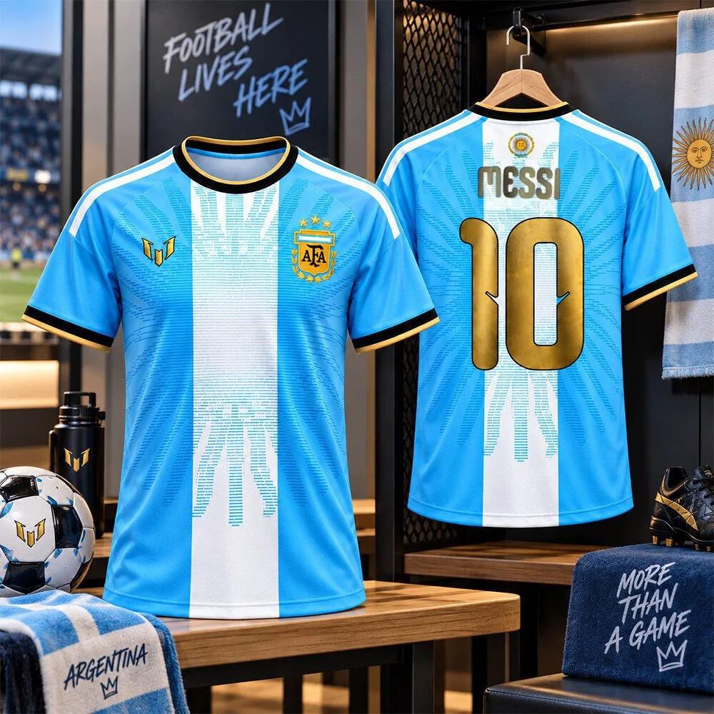 Argentina Messi LAST MATCH Farewell Jersey Shirt 2026