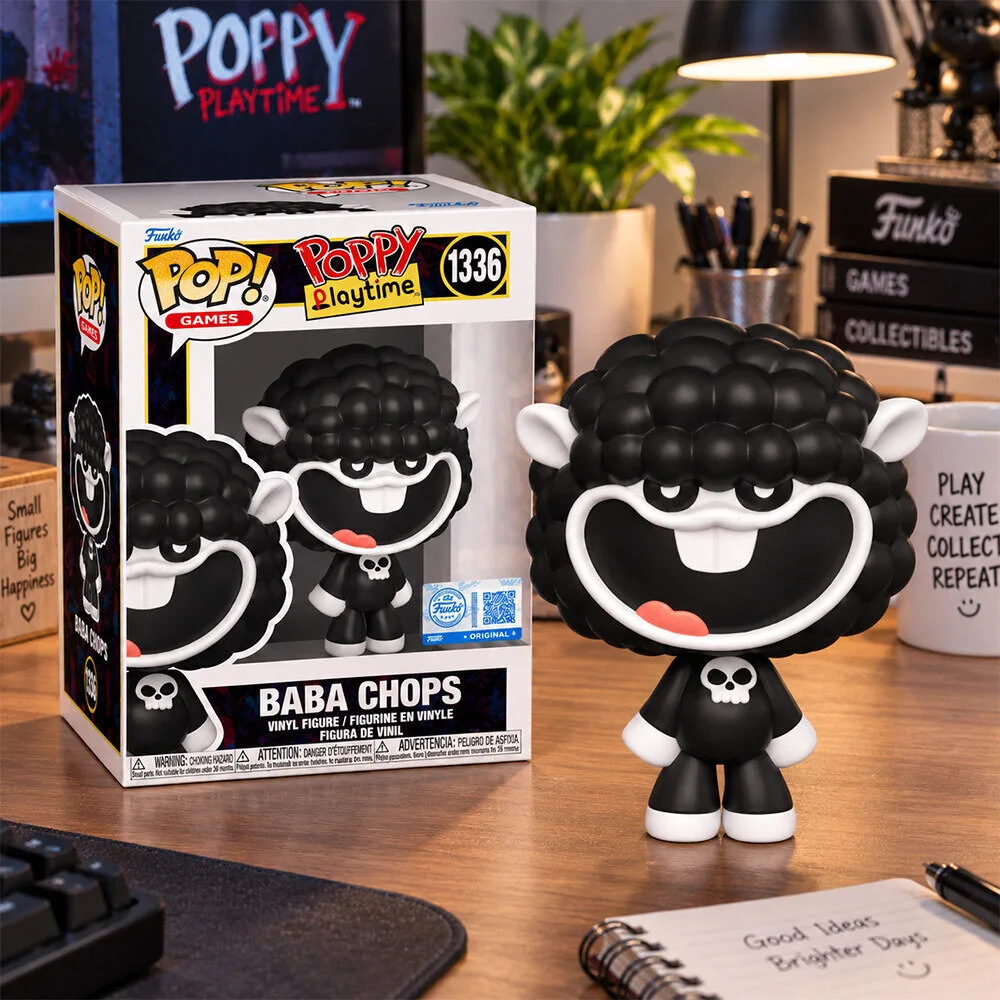 Games Poppy Playtime Baba Chops Funko Pop Figure #1336 4 Games Poppy Playtime Baba Chops Funko Pop Figure #1336