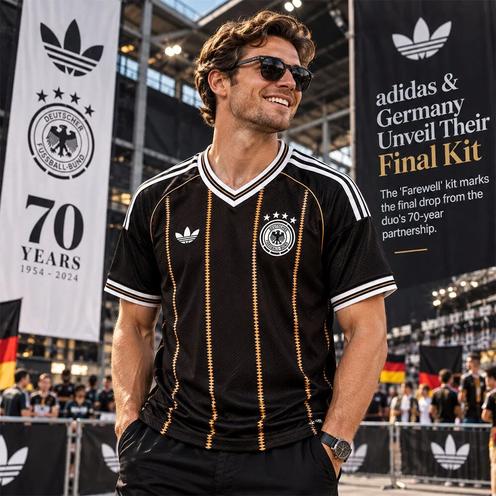 Germany Adidas 70-Year Partnership Farewell Final Kit 2026 Jersey Shirt 5 Germany Adidas 70-Year Partnership Farewell Final Kit 2026 Jersey Shirt