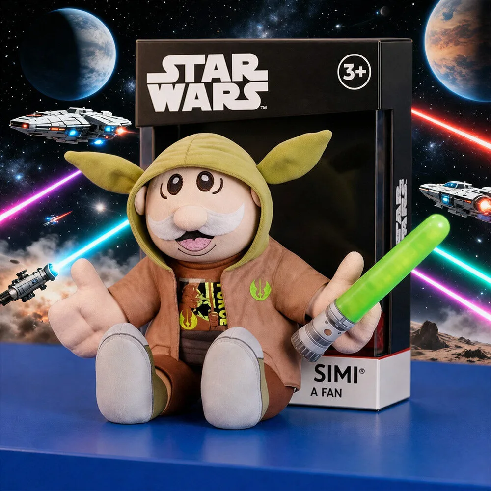 Dr Simi x Star Wars Yoda Fan Limited Edition Plush Doll