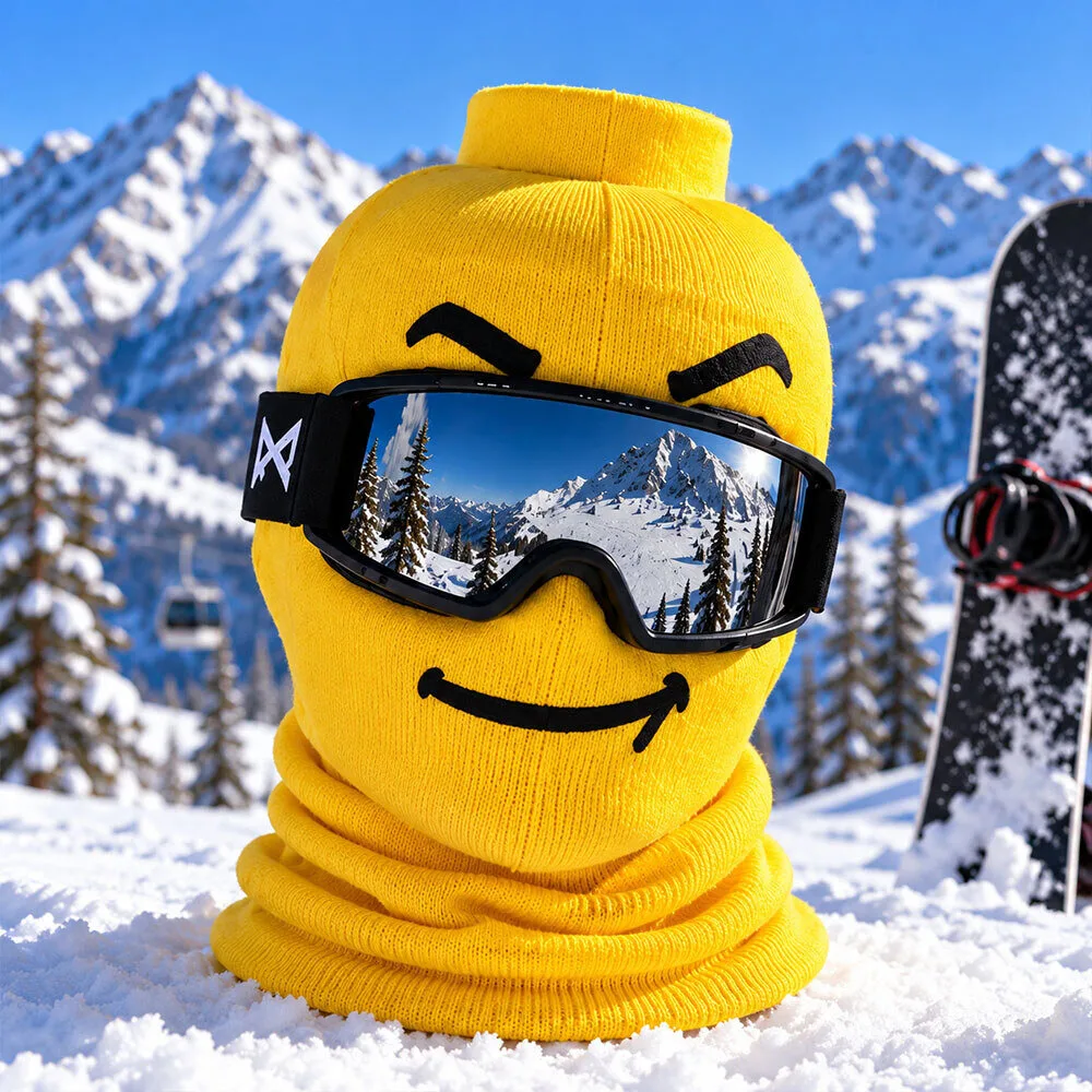 Funny Lego Head Ski Mask Balaclava Winter Face Mask
