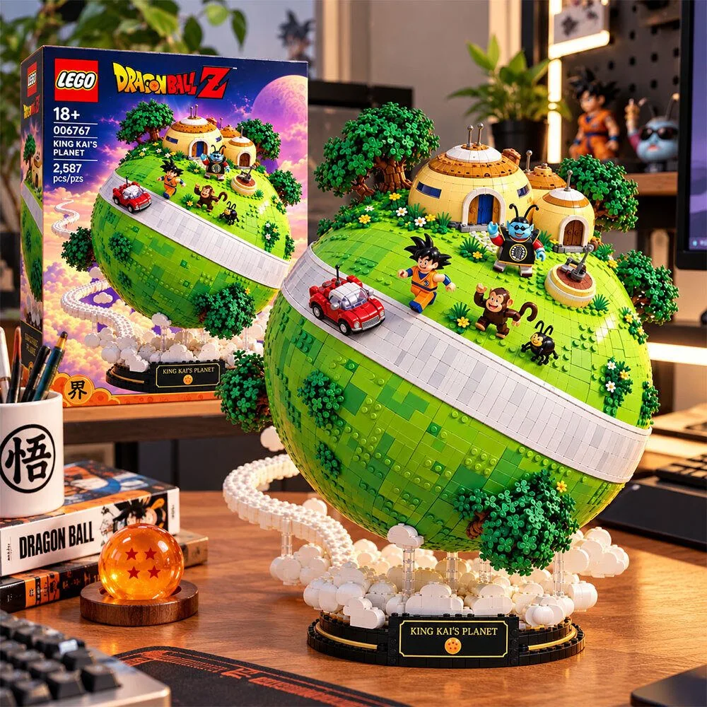 LEGO Dragon Ball Z King Kai's Planet Building Kit Set 5 lego dragon ball z king kai s planet building kit set gallery 2