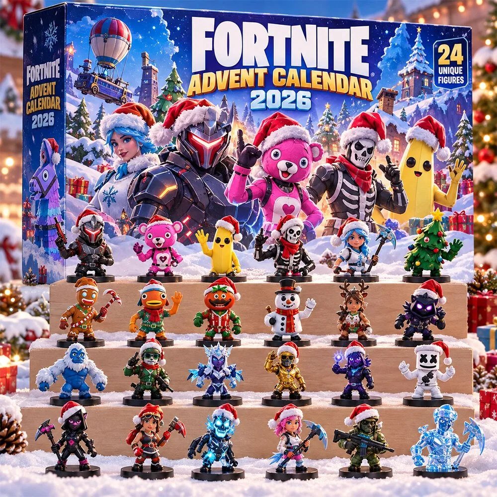 2026 Fortnite Advent Calendar With 24 Unique Countdown Toy Gift 3 2026 Fortnite Advent Calendar With 24 Unique Countdown Toy Gift