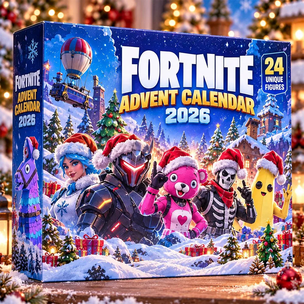 2026 Fortnite Advent Calendar With 24 Unique Countdown Toy Gift 4 2026 Fortnite Advent Calendar With 24 Unique Countdown Toy Gift