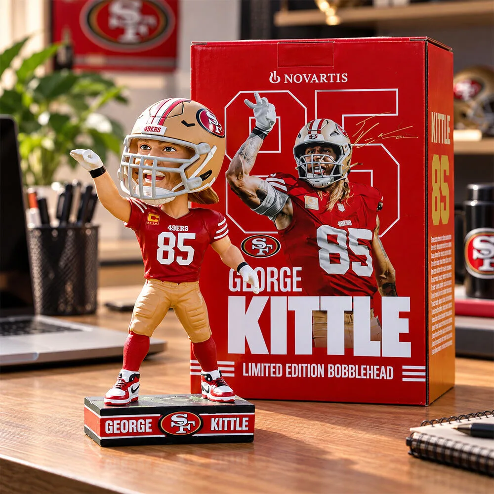 George Kittle San Francisco 49ers Limited Edition Bobblehead 2026 Giveaway 4 George Kittle San Francisco 49ers Limited Edition Bobblehead 2026 Giveaway