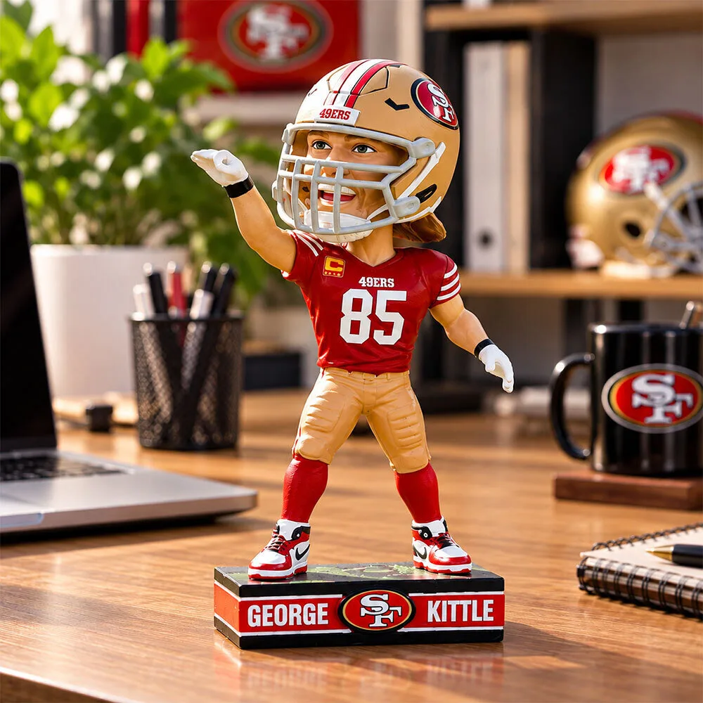 George Kittle San Francisco 49ers Limited Edition Bobblehead 2026 Giveaway 5 George Kittle San Francisco 49ers Limited Edition Bobblehead 2026 Giveaway