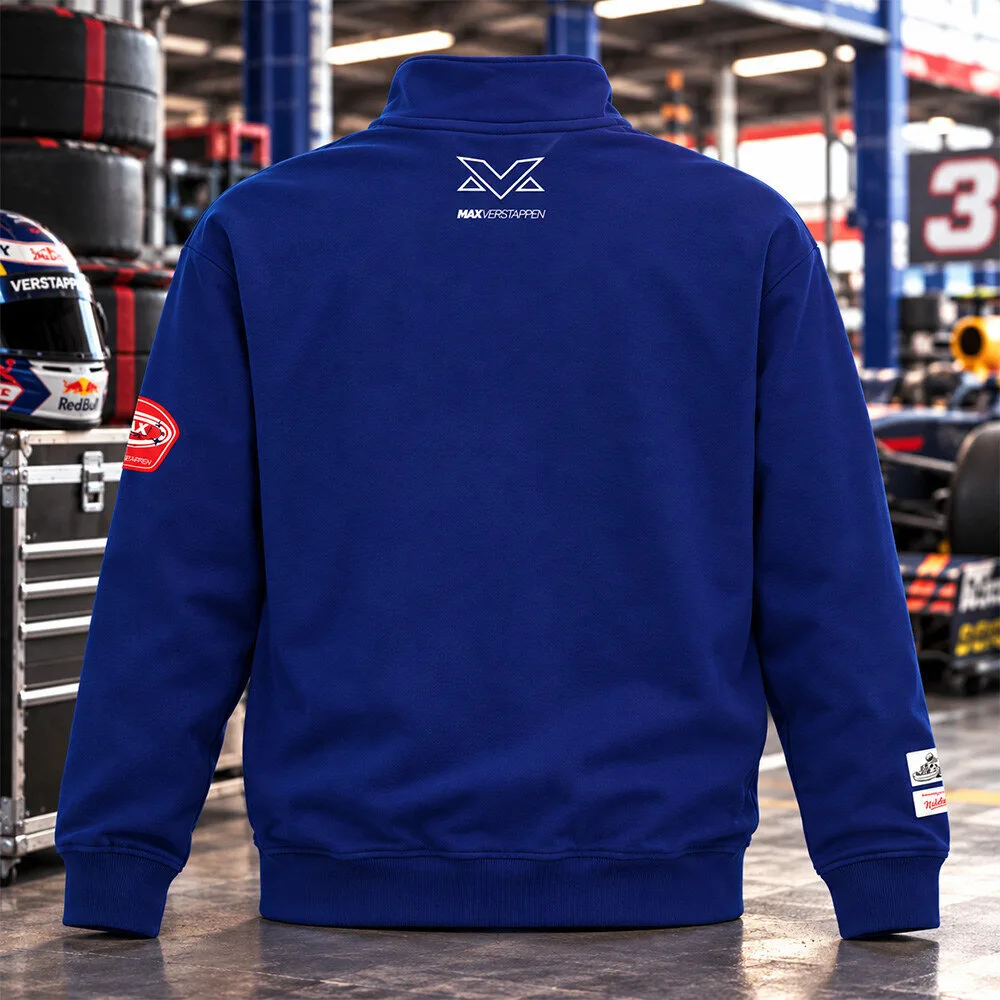 Verstappen Racing x Mitchell And Ness Zip Polo Shirt 5 Verstappen Racing x Mitchell And Ness Zip Polo Shirt