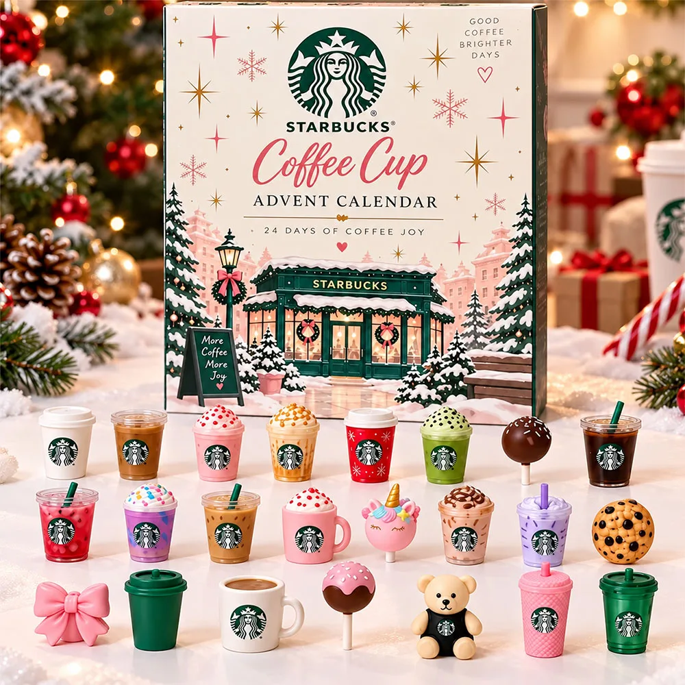 2026 Starbucks Coffee Cup Advent Calendar 24 Days Of Coffee Joy