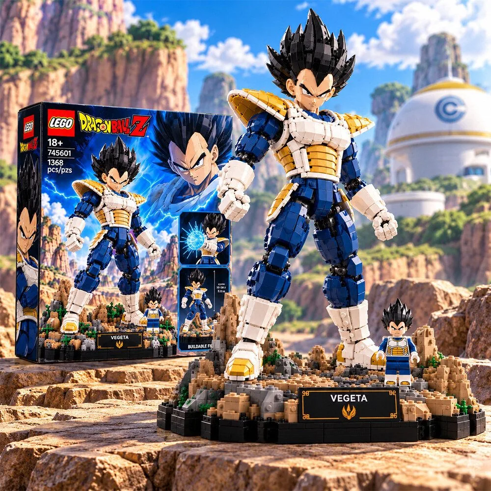 LEGO Dragon Ball Z Vegeta Building Set 2026