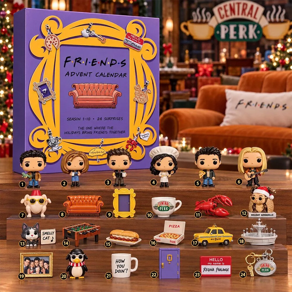 Friends TV Show Advent Calendar 2026 – 24 Days of Surprise Collectibles