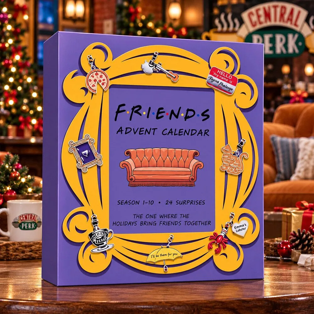 Friends TV Show Advent Calendar 2026 – 24 Days of Surprise Collectibles 4 Friends TV Show Advent Calendar 2026 – 24 Days of Surprise Collectibles
