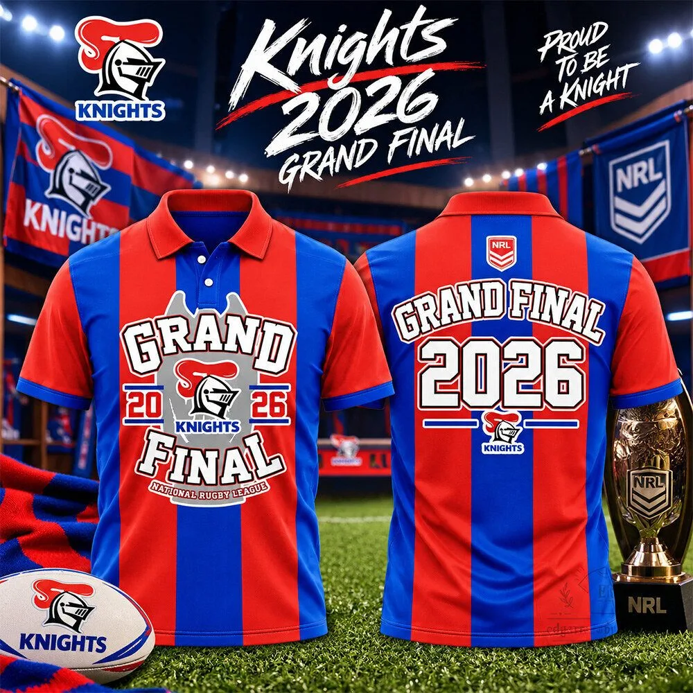 Newcastle Knights National Rugby League Grand Final Polo Shirt 2026