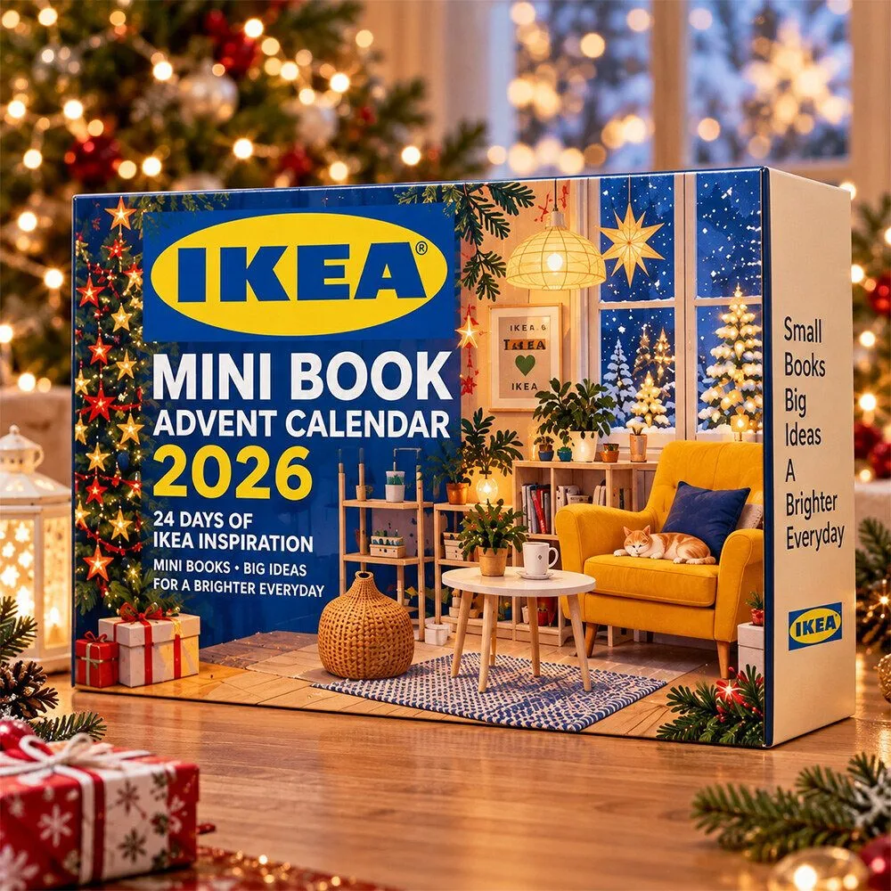 Holiday Home Inspiration IKEA Mini Books Advent Calendar 2026 5 Holiday Home Inspiration IKEA Mini Books Advent Calendar 2026