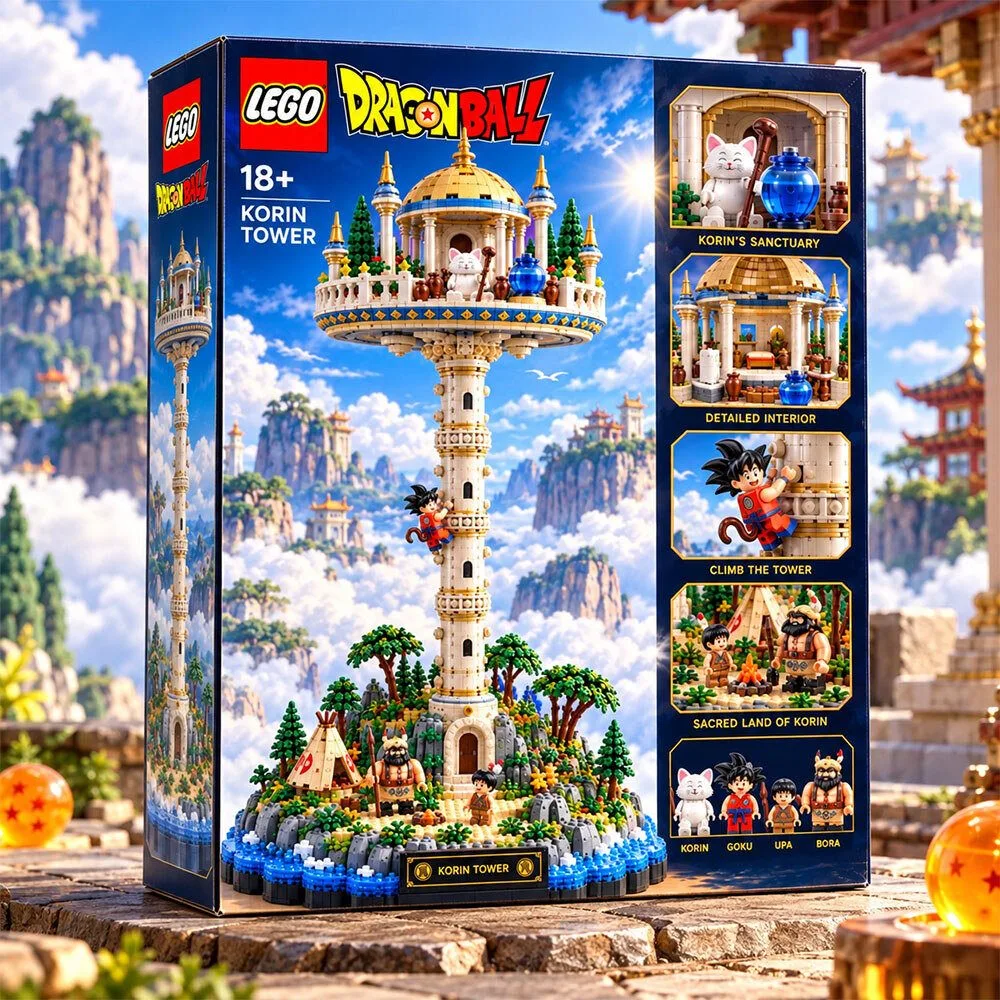 LEGO Dragon Ball Korin Tower Building Set 2026
