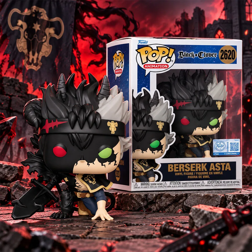 Black Clover Berserk Asta Vinyl Funko POP Figure