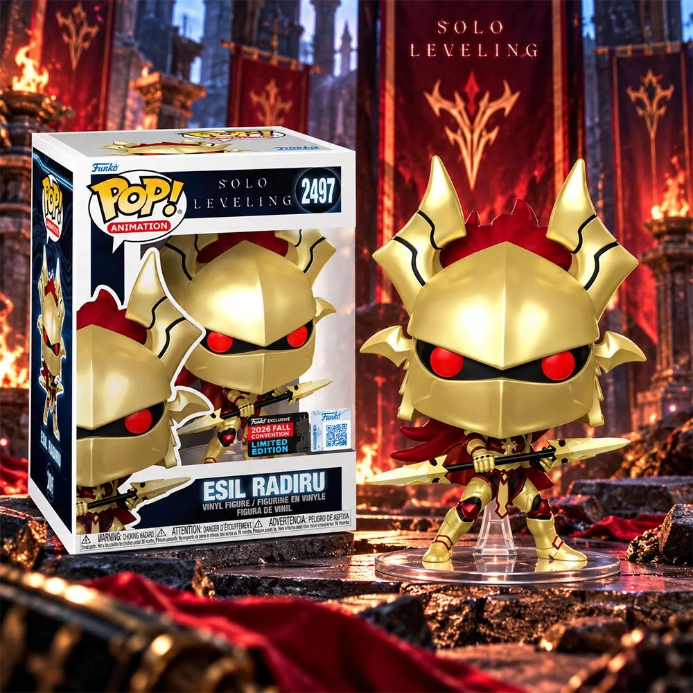 Funko Pop Solo Leveling Esil Radiru 2026 Fall Convention Limited Edition Vinyl Figure 6 Funko Pop Solo Leveling Esil Radiru 2026 Fall Convention Limited Edition Vinyl Figure