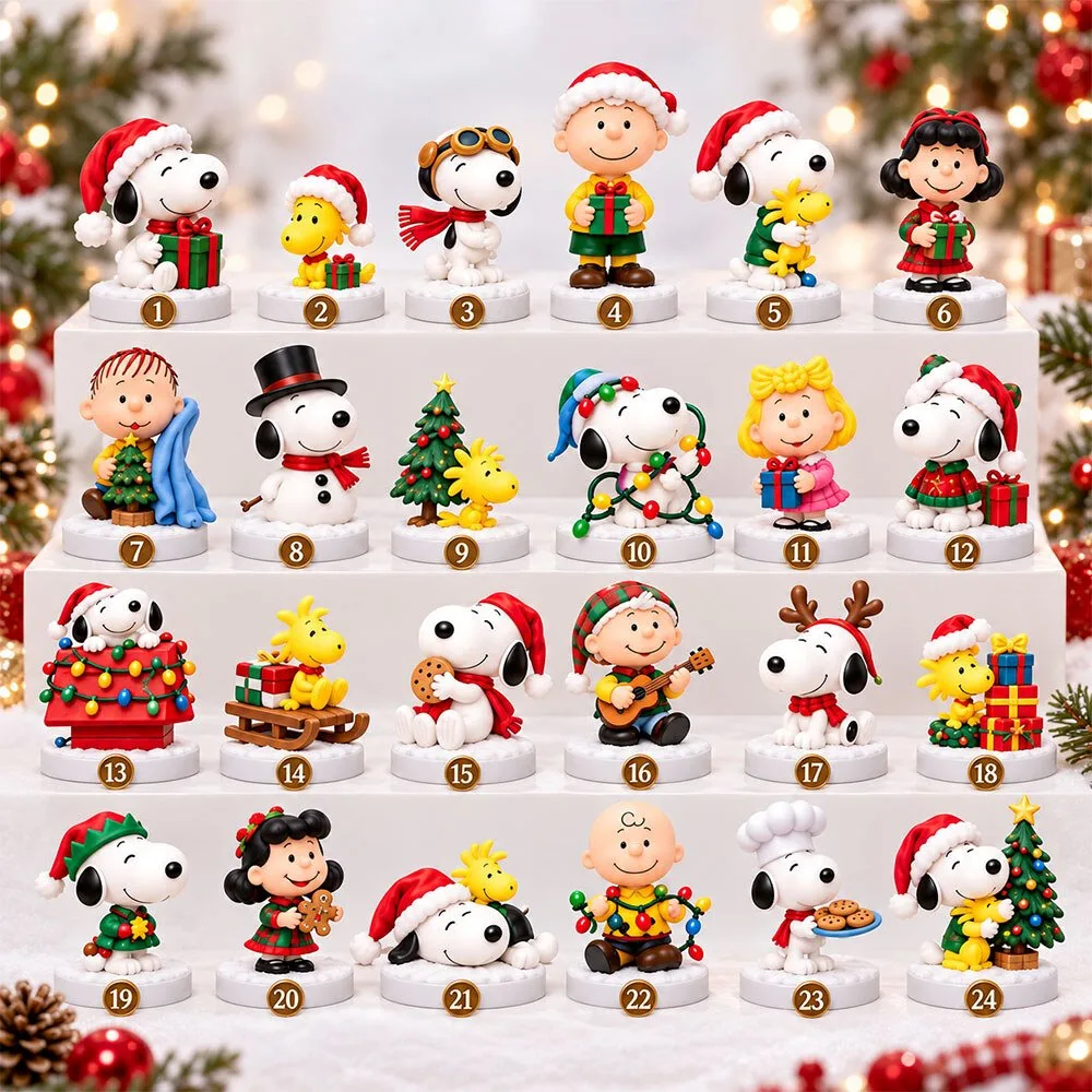 Snoopy Peanuts 24 Days Of Friends Christmas Advent Calendar 2026 6 Snoopy Peanuts 24 Days Of Friends Christmas Advent Calendar 2026