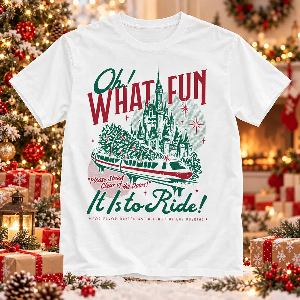 Lost Bros Oh What Fun It Is to Ride Shirt