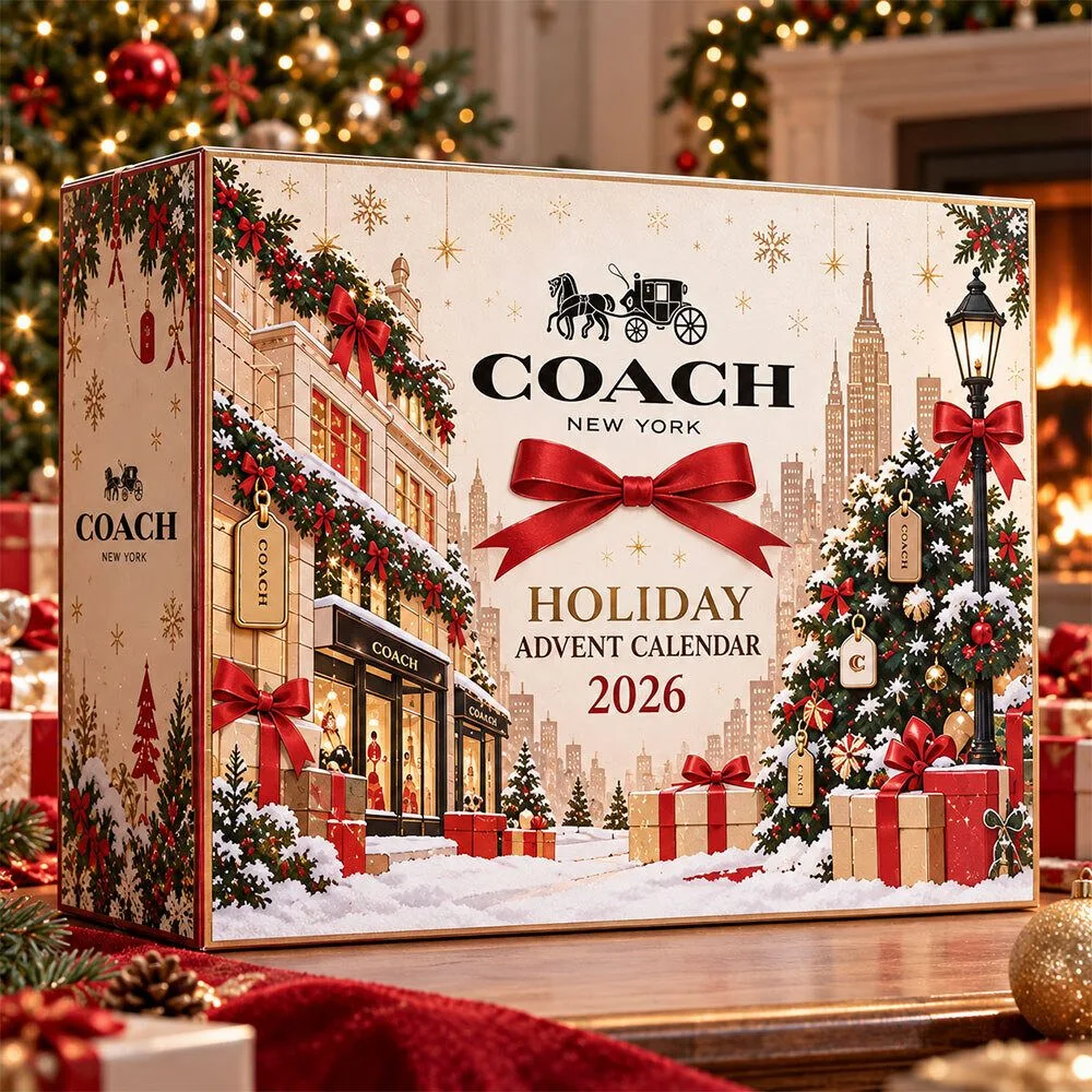 Coach Holiday Advent Calendar 2026 – 24 Unique Christmas Collectibles Gift for Fans 4 Coach Holiday Advent Calendar 2026 – 24 Unique Christmas Collectibles Gift for Fans