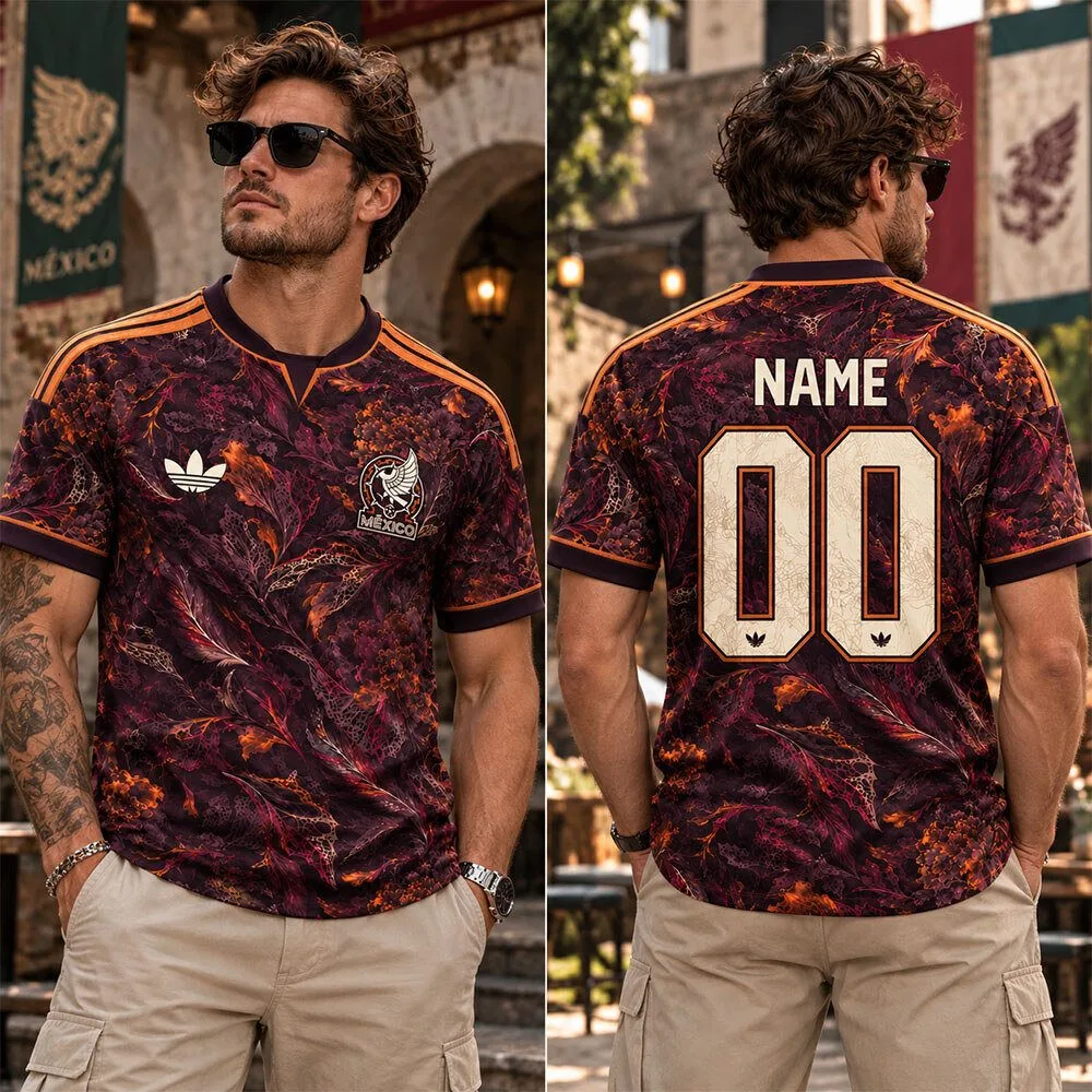 Mexico x Adidas x Alexander Mcqueen Flor De Sombra Jersey Shirt 4 Mexico x Adidas x Alexander Mcqueen Flor De Sombra Jersey Shirt