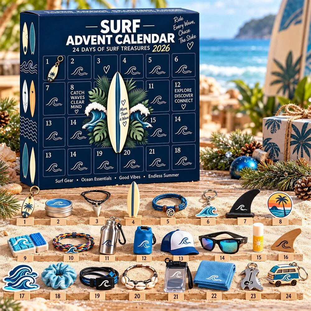 2026 Surf Advent Calendar 24 Days of Surf